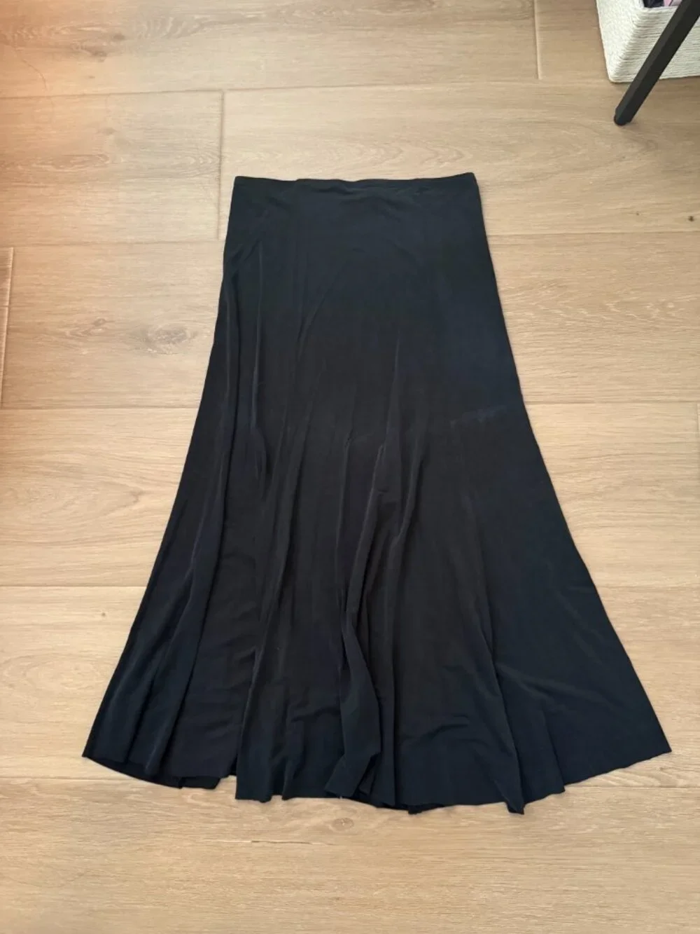Paloma Wool Vicky Flared Cupro Skirt (Black, size M) - Picture 10 of 14